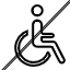 Nous informons notre clientèle que notre hôtel n’est pas accessible aux fauteuils roulants